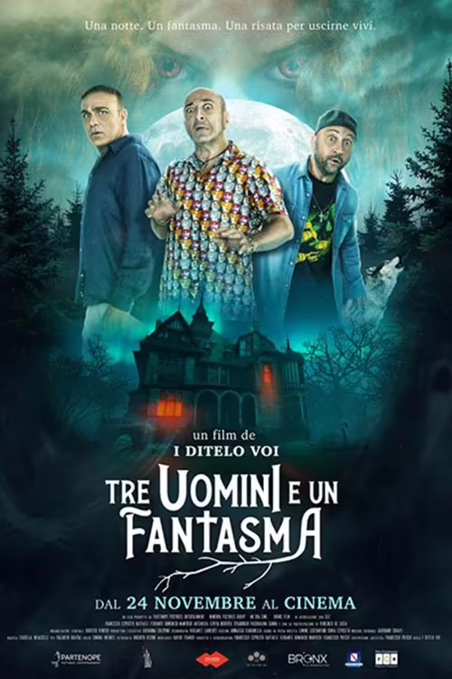 Three Man And A Ghost (2022) Dual Audio [Hindi & Italian] 1080p & 720p