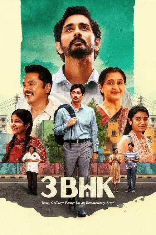 3BHK (2025) Hindi Dubbed 1080p & 720p