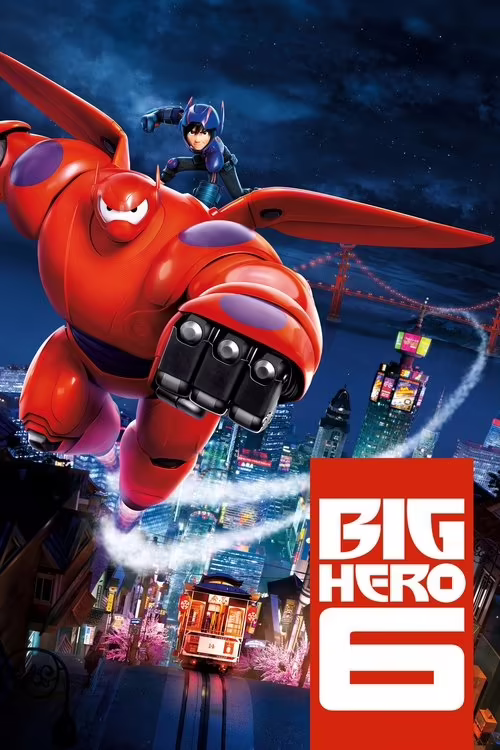 Big Hero 6 (2014) [Hindi & English] Download & Watch Online