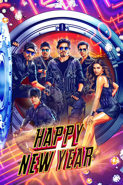 Happy New Year (2014) [Hindi ORG] Download & Watch Online