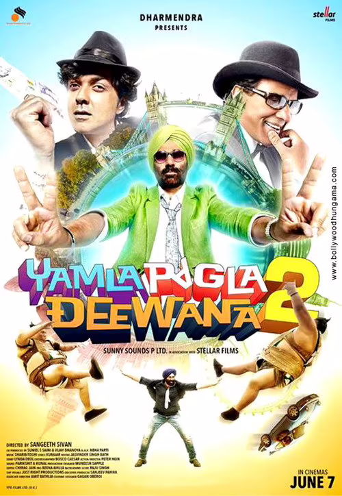 Yamla Pagla Deewana 2 (2013) [Hindi ORG] Download & Watch Online
