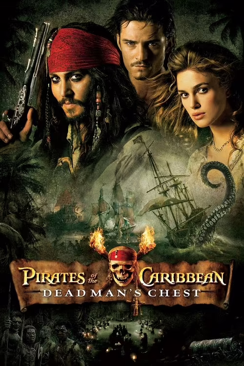Pirates of the Caribbean: Dead Man's Chest (2006) [Hindi & English] Download & Watch Online