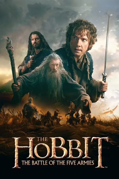 The Hobbit: The Battle of the Five Armies (2014) [Hindi & English] Download & Watch Online